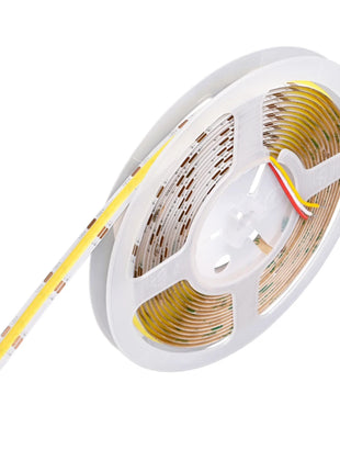 COB Strip - CCT (2700K - 6500K) - 12V - 608 leds/meter - 5 meter (16.4 feet) - IP20