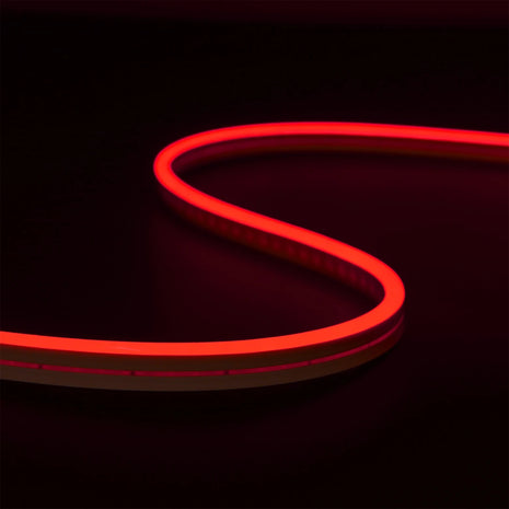 NEON Strip - Neon Red - 12V - 5 meter - IP67 - Strip Only