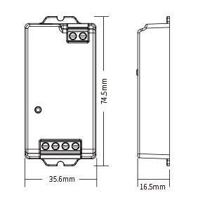 2.4GHz Controller for LED Strips - RGBW - Compatible with Tuya